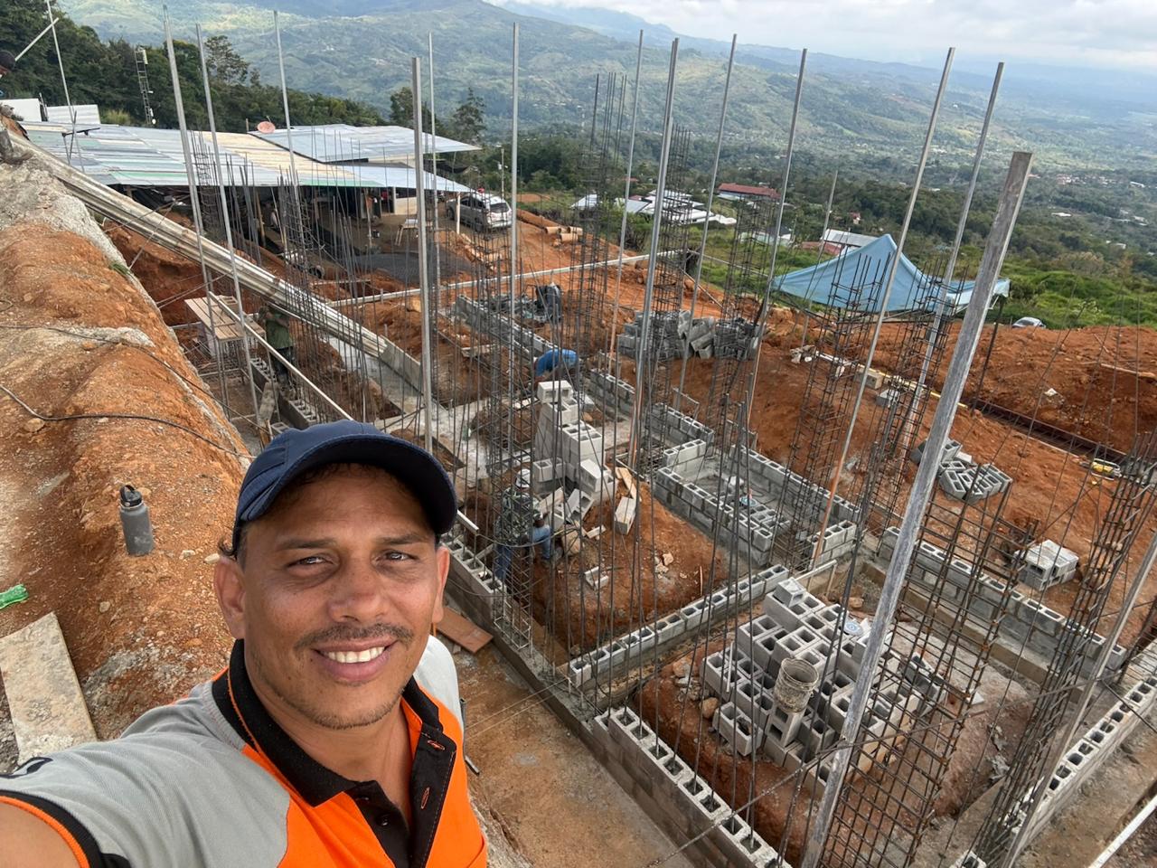 Construcción de proyecto residencial en la zona sur de Costa Rica